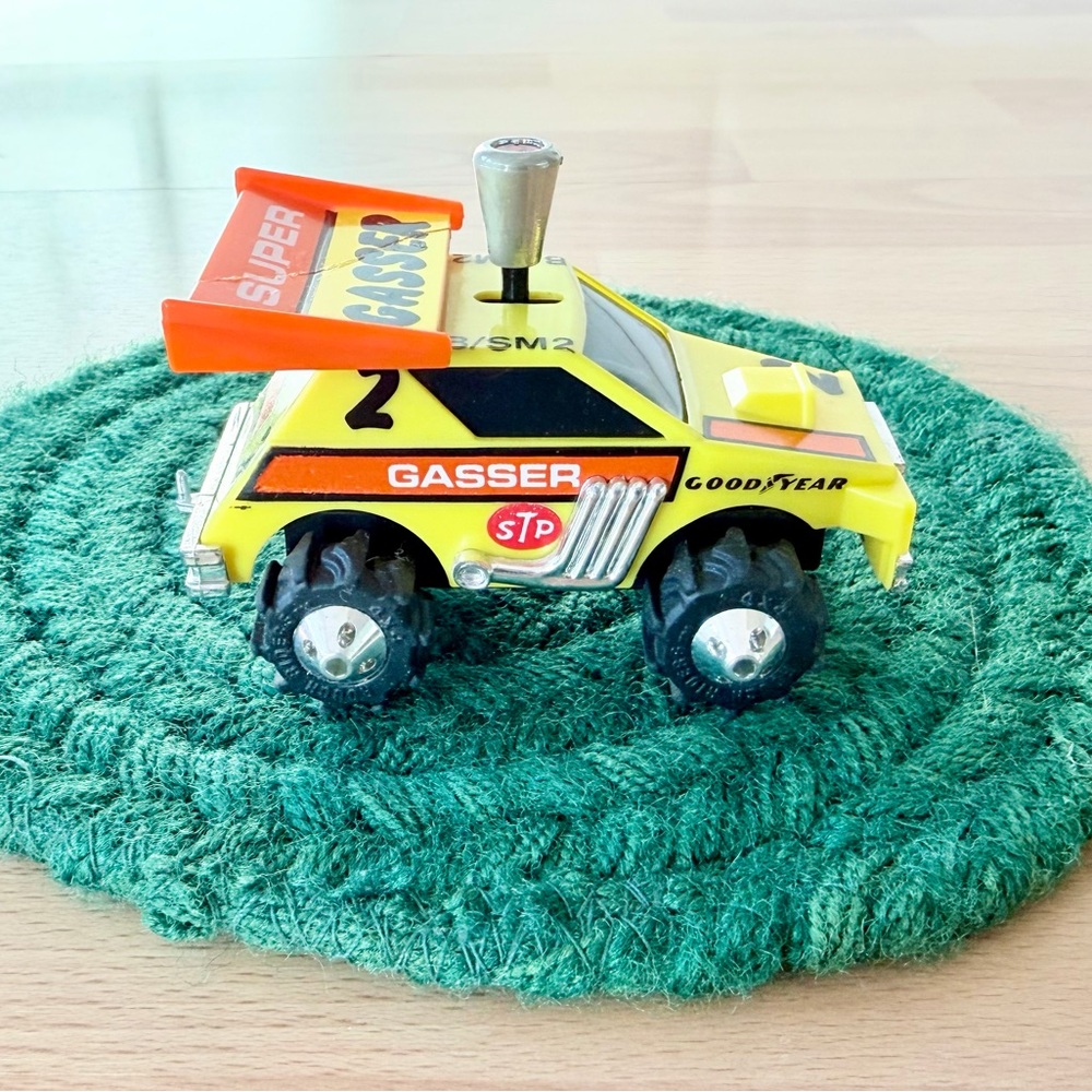 VINTAGE 1982 SCHAPER STOMPER Super Gasser Tri-Ex Rough Riders 4 x 4 Racing Car